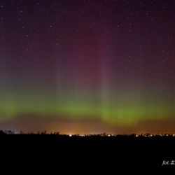 Zorza polarna - 17.03.2015 godz. 23:51