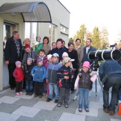 Pokaz planety Wenus w Publicznym Przedszkolu w Rozdrażewie - 17.05.2012