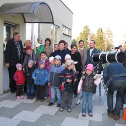 Pokaz planety Wenus w Publicznym Przedszkolu w Rozdrażewie - 17.05.2012