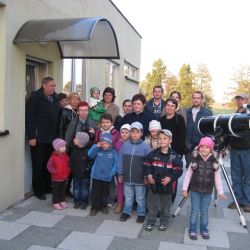 Pokaz planety Wenus w Publicznym Przedszkolu w Rozdrażewie - 17.05.2012