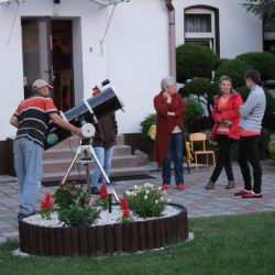 Obserwacje astronomiczne w Przedszkolu w Nowej Wsi - 28.06.2013