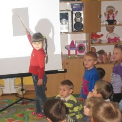 Spotkanie z astronomią w przedszkolu - 16.11.2011