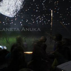 Pod kopułą planetarium - zdjęcia dr Ryszard Gabryszewski