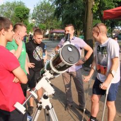 Obserwacje powierzchni Słońca - festyn w Krotoszynie - 04.06.2016