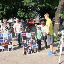 Obserwacje powierzchni Słońca - festyn w Krotoszynie - 04.06.2016