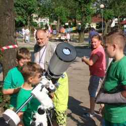 Obserwacje powierzchni Słońca - festyn w Krotoszynie - 04.06.2016