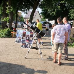 Obserwacje powierzchni Słońca - festyn w Krotoszynie - 04.06.2016