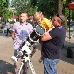 Obserwacje powierzchni Słońca - festyn w Krotoszynie - 04.06.2016