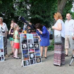 Obserwacje powierzchni Słońca - festyn w Krotoszynie - 04.06.2016