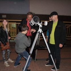 Spotkanie astronomiczne z uczniami ZSP w Rozdrażewie - 26.05.2017