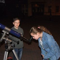 Spotkanie astronomiczne z uczniami ZSP w Rozdrażewie - 26.05.2017