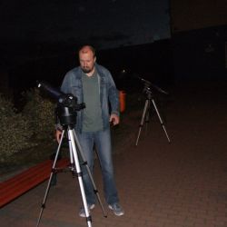 Spotkanie astronomiczne z uczniami ZSP w Rozdrażewie - 26.05.2017