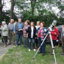 Obserwacje astronomiczne podczas spotkania seniorów 'Pod Grzybkiem' - 13.06.2017