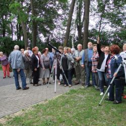 Obserwacje astronomiczne podczas spotkania seniorów 'Pod Grzybkiem' - 13.06.2017