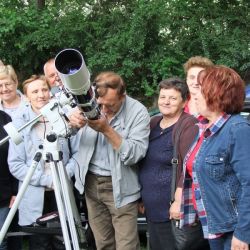 Obserwacje astronomiczne podczas spotkania seniorów 'Pod Grzybkiem' - 13.06.2017