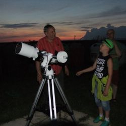 Sprawozdanie z warsztatów astronomicznych w Rozdrażewie - 02.08.2017