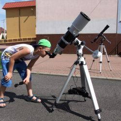 Sprawozdanie z warsztatów astronomicznych w Rozdrażewie - 02.08.2017