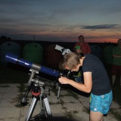 Sprawozdanie z warsztatów astronomicznych w Rozdrażewie - 02.08.2017