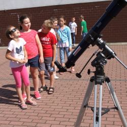 Sprawozdanie z warsztatów astronomicznych w Rozdrażewie - 02.08.2017