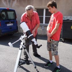 Sprawozdanie z warsztatów astronomicznych w Rozdrażewie - 02.08.2017