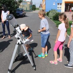 Sprawozdanie z warsztatów astronomicznych w Rozdrażewie - 02.08.2017