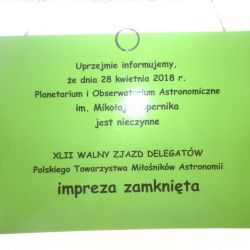 Walny Zjazd Delegatów PTMA 2018 w Chorzowie