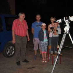 Obserwacje Perseid w Nowej Wsi - 14.08.2018