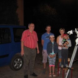 Obserwacje Perseid w Nowej Wsi - 14.08.2018